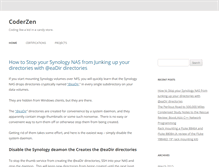 Tablet Screenshot of coderzen.com